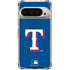 MLB Texas Rangers - Solid Distressed Pixel 9/9 Pro Clear Case